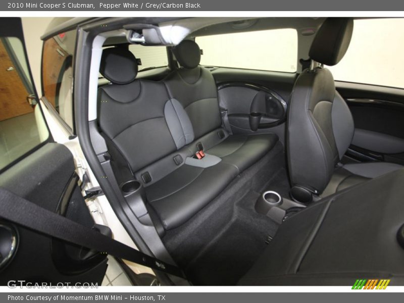 Pepper White / Grey/Carbon Black 2010 Mini Cooper S Clubman