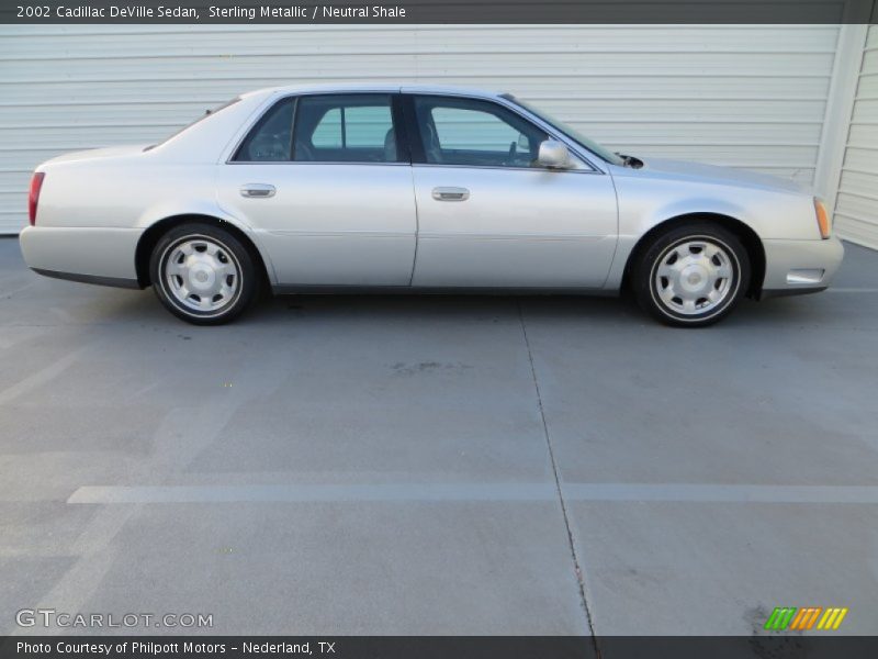 Sterling Metallic / Neutral Shale 2002 Cadillac DeVille Sedan
