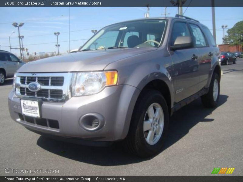 Tungsten Grey Metallic / Stone 2008 Ford Escape XLS