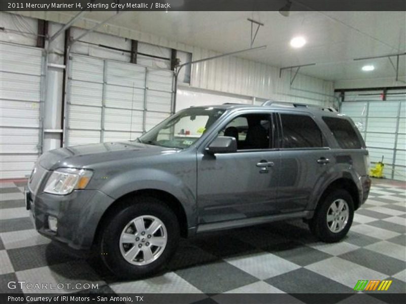 Sterling Grey Metallic / Black 2011 Mercury Mariner I4