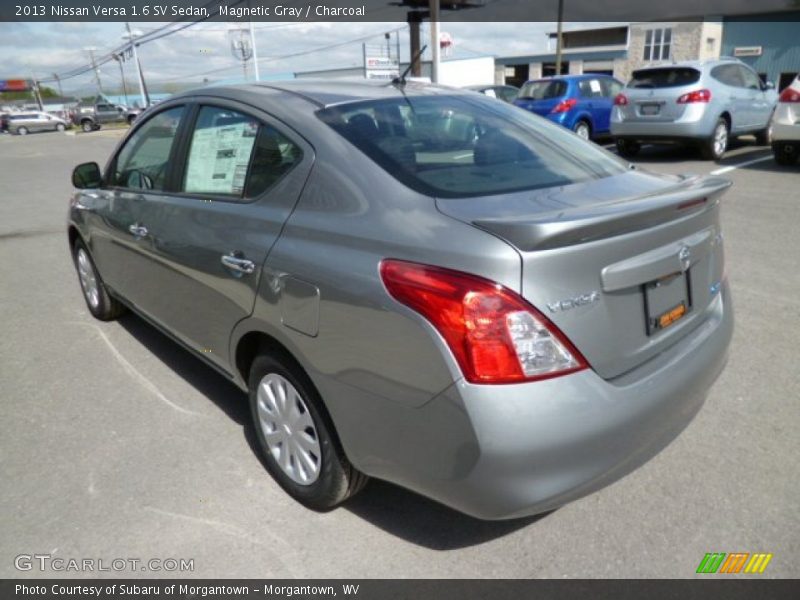 Magnetic Gray / Charcoal 2013 Nissan Versa 1.6 SV Sedan