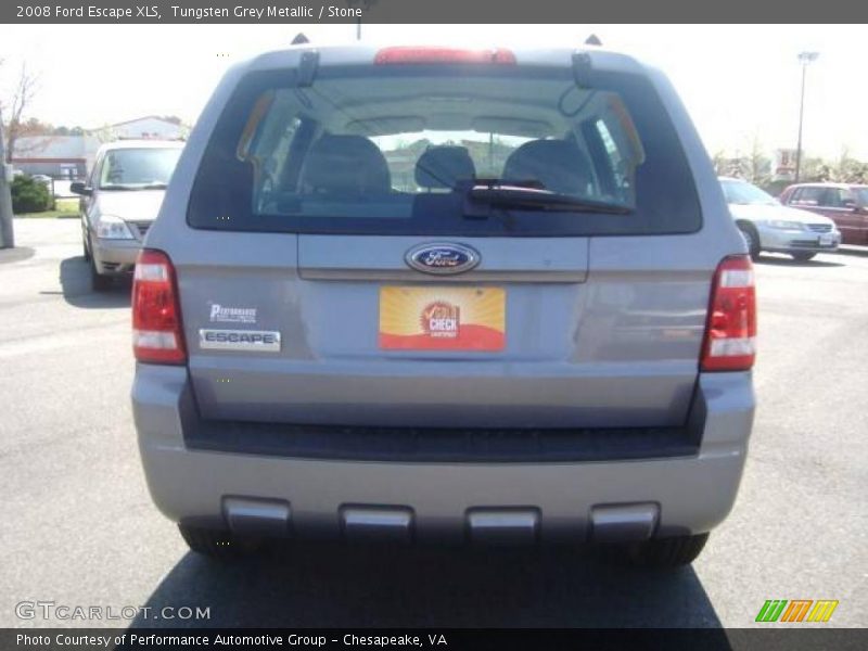 Tungsten Grey Metallic / Stone 2008 Ford Escape XLS