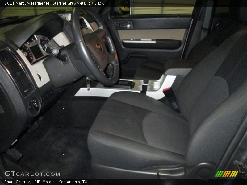 Sterling Grey Metallic / Black 2011 Mercury Mariner I4