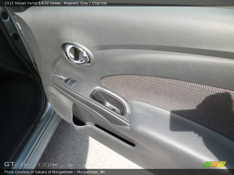 Magnetic Gray / Charcoal 2013 Nissan Versa 1.6 SV Sedan