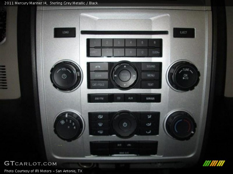 Sterling Grey Metallic / Black 2011 Mercury Mariner I4