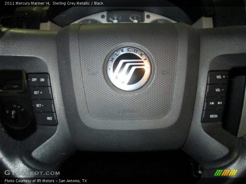 Sterling Grey Metallic / Black 2011 Mercury Mariner I4
