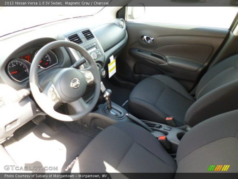 Magnetic Gray / Charcoal 2013 Nissan Versa 1.6 SV Sedan