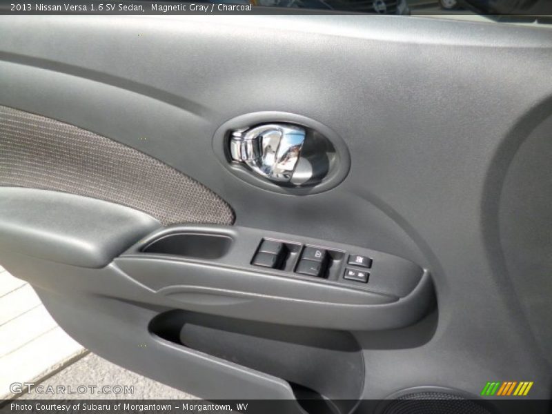 Magnetic Gray / Charcoal 2013 Nissan Versa 1.6 SV Sedan