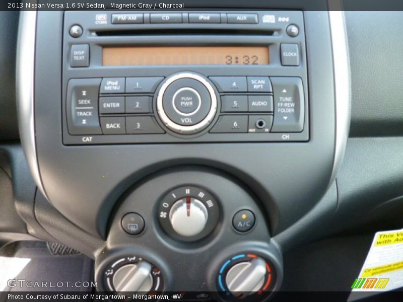 Magnetic Gray / Charcoal 2013 Nissan Versa 1.6 SV Sedan