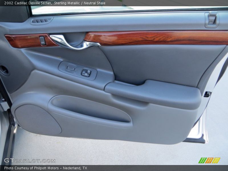 Sterling Metallic / Neutral Shale 2002 Cadillac DeVille Sedan