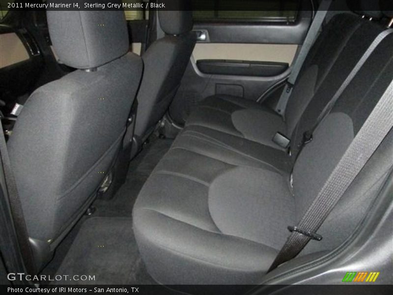 Sterling Grey Metallic / Black 2011 Mercury Mariner I4