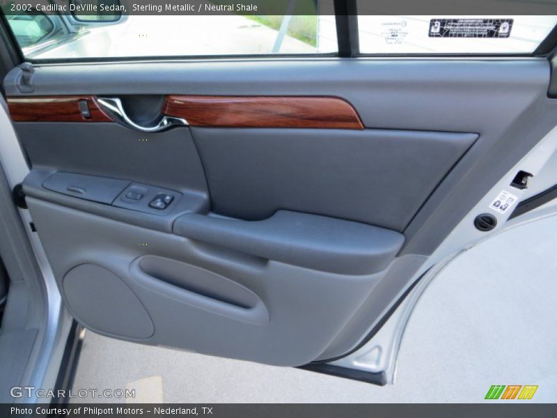 Sterling Metallic / Neutral Shale 2002 Cadillac DeVille Sedan