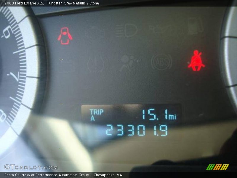 Tungsten Grey Metallic / Stone 2008 Ford Escape XLS