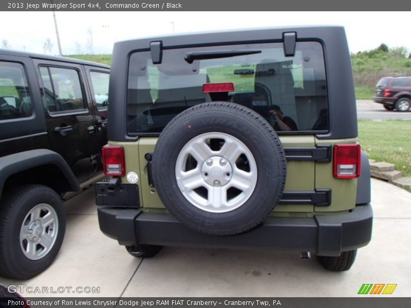 Commando Green / Black 2013 Jeep Wrangler Sport 4x4