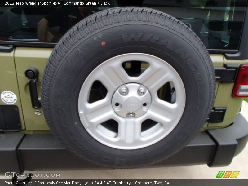 Commando Green / Black 2013 Jeep Wrangler Sport 4x4