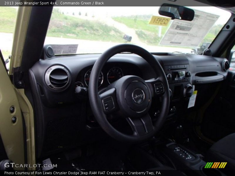 Commando Green / Black 2013 Jeep Wrangler Sport 4x4