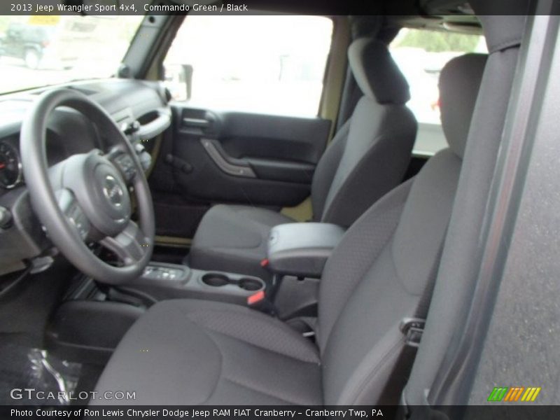Commando Green / Black 2013 Jeep Wrangler Sport 4x4