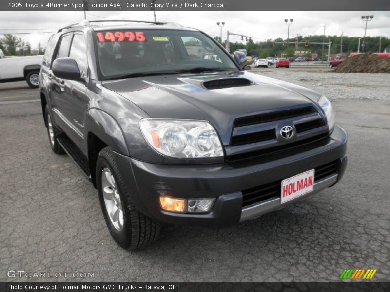 Galactic Gray Mica / Dark Charcoal 2005 Toyota 4Runner Sport Edition 4x4