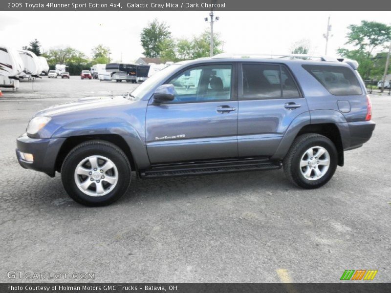 Galactic Gray Mica / Dark Charcoal 2005 Toyota 4Runner Sport Edition 4x4