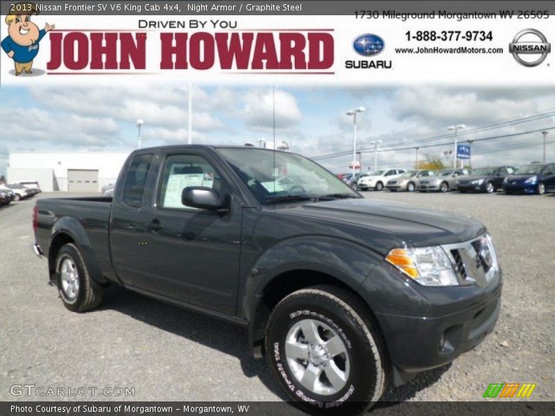 Night Armor / Graphite Steel 2013 Nissan Frontier SV V6 King Cab 4x4
