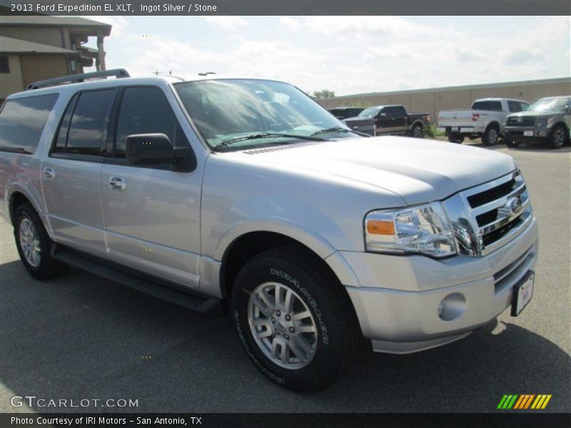 Ingot Silver / Stone 2013 Ford Expedition EL XLT