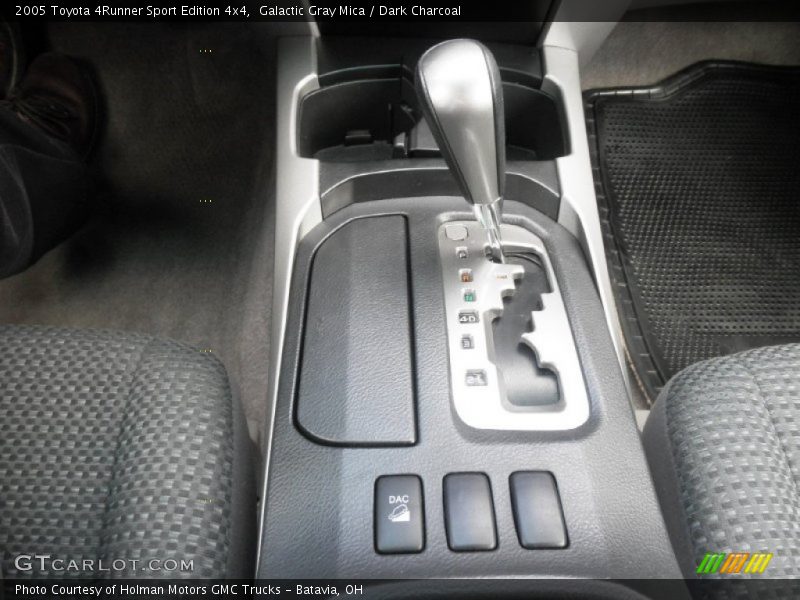 Galactic Gray Mica / Dark Charcoal 2005 Toyota 4Runner Sport Edition 4x4