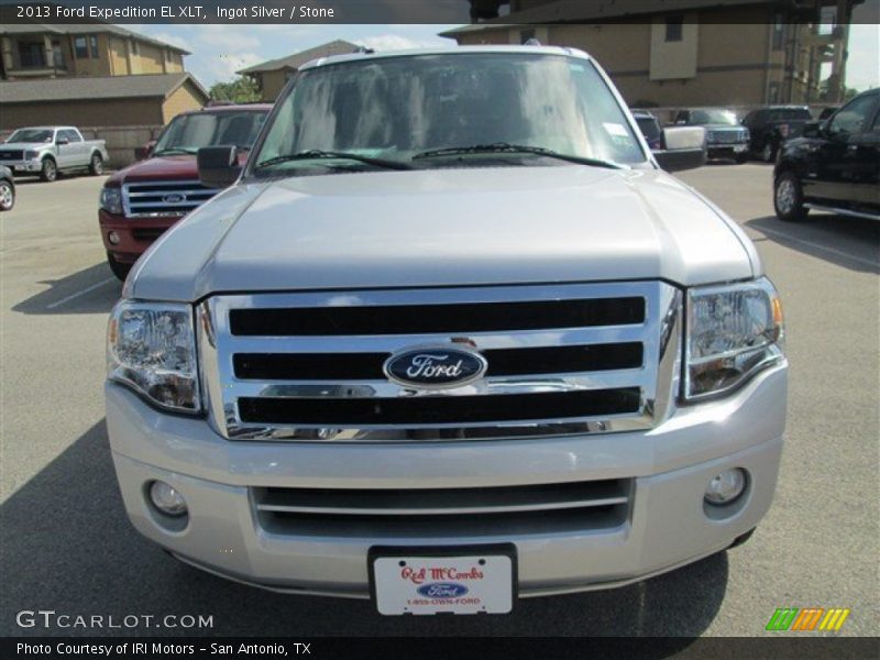 Ingot Silver / Stone 2013 Ford Expedition EL XLT