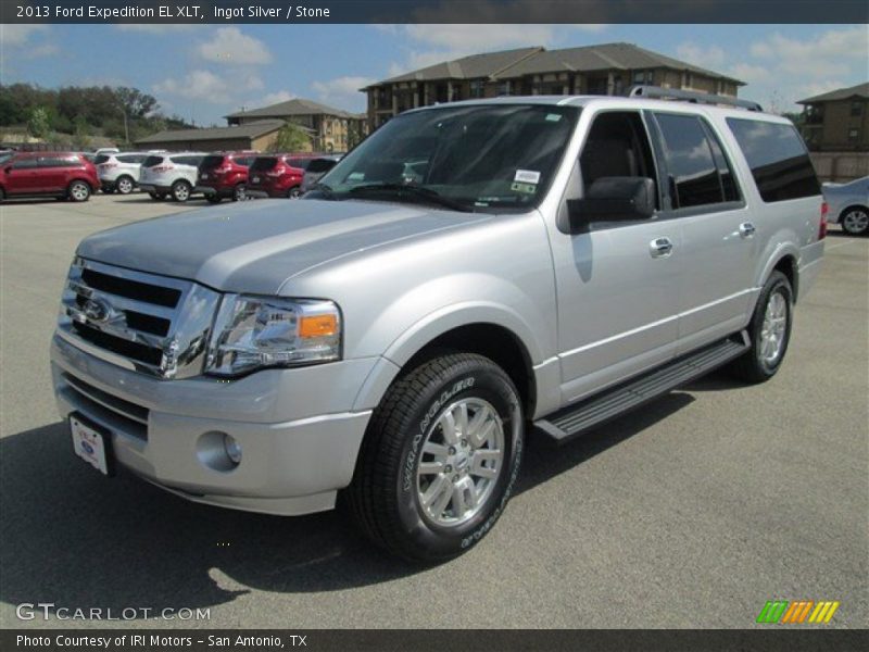 Ingot Silver / Stone 2013 Ford Expedition EL XLT