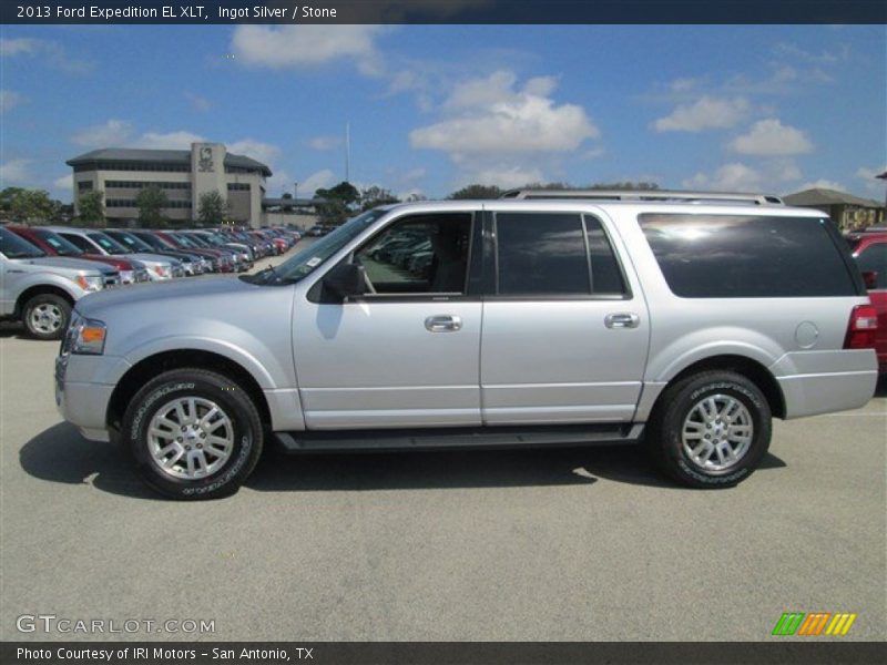 Ingot Silver / Stone 2013 Ford Expedition EL XLT