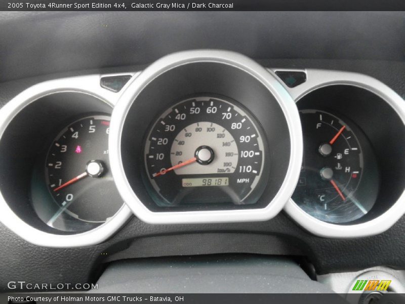 Galactic Gray Mica / Dark Charcoal 2005 Toyota 4Runner Sport Edition 4x4