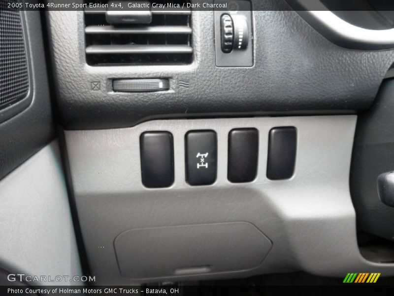 Galactic Gray Mica / Dark Charcoal 2005 Toyota 4Runner Sport Edition 4x4