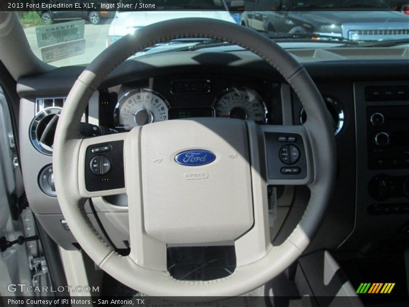 Ingot Silver / Stone 2013 Ford Expedition EL XLT