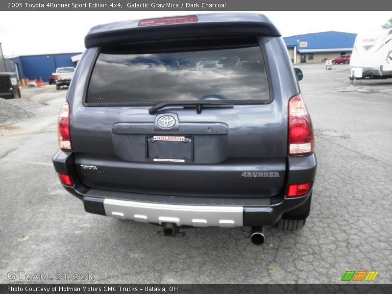 Galactic Gray Mica / Dark Charcoal 2005 Toyota 4Runner Sport Edition 4x4