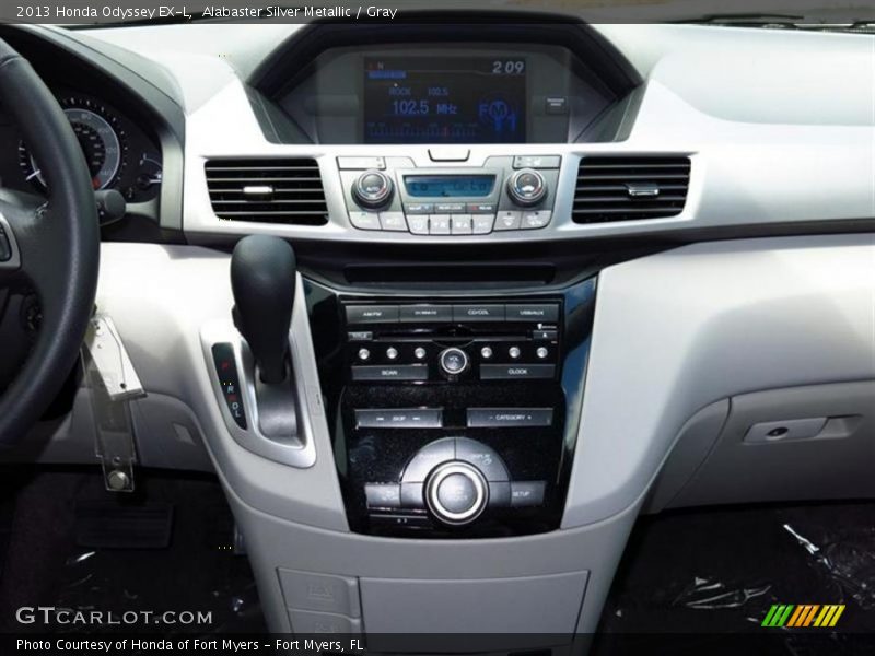Alabaster Silver Metallic / Gray 2013 Honda Odyssey EX-L
