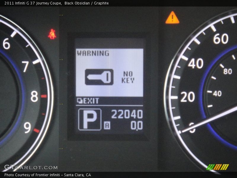Black Obsidian / Graphite 2011 Infiniti G 37 Journey Coupe