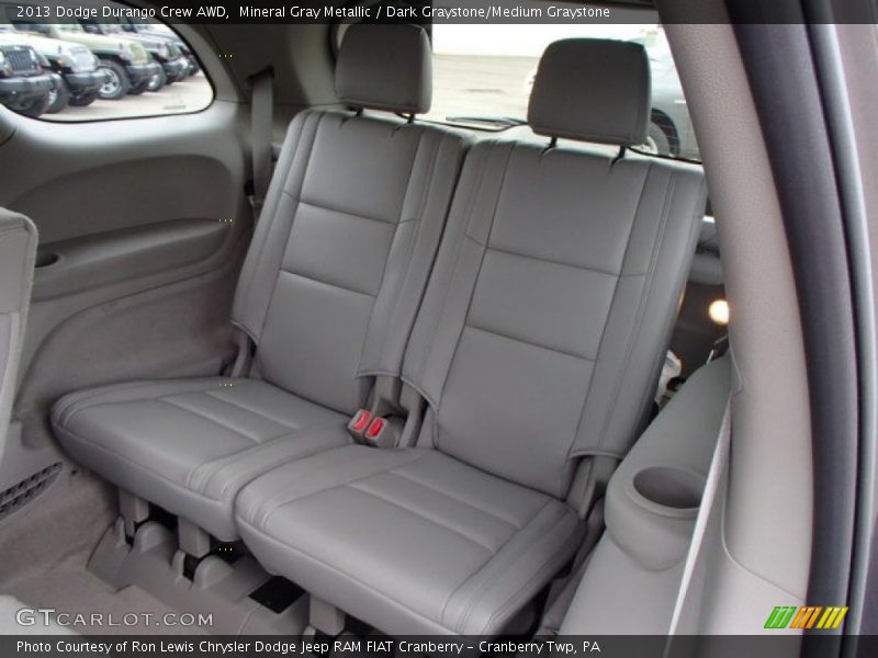 Mineral Gray Metallic / Dark Graystone/Medium Graystone 2013 Dodge Durango Crew AWD