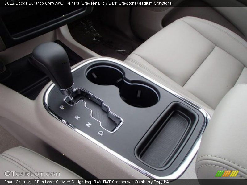 Mineral Gray Metallic / Dark Graystone/Medium Graystone 2013 Dodge Durango Crew AWD