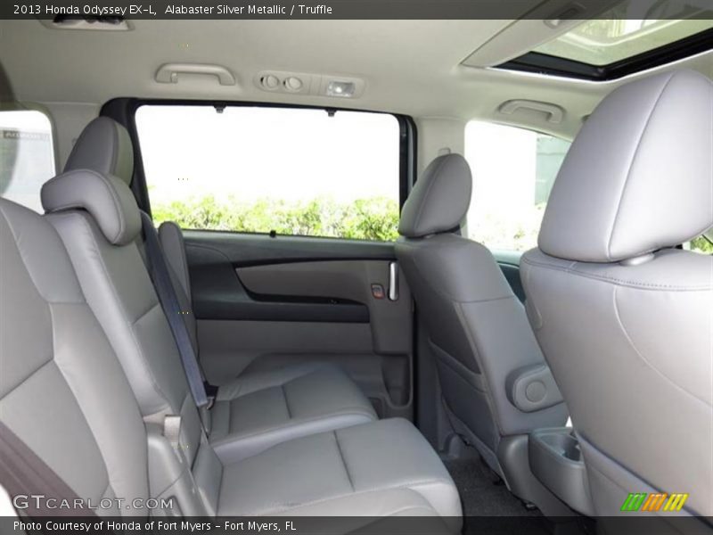 Alabaster Silver Metallic / Truffle 2013 Honda Odyssey EX-L