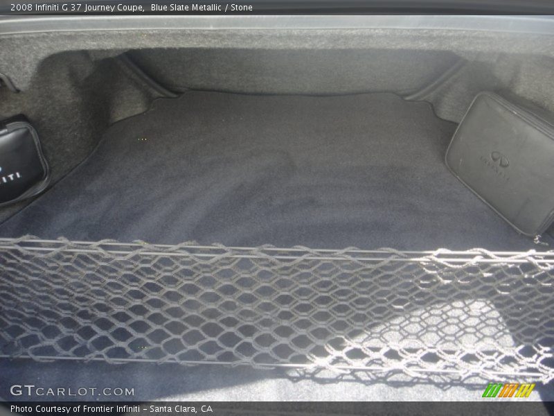 Blue Slate Metallic / Stone 2008 Infiniti G 37 Journey Coupe