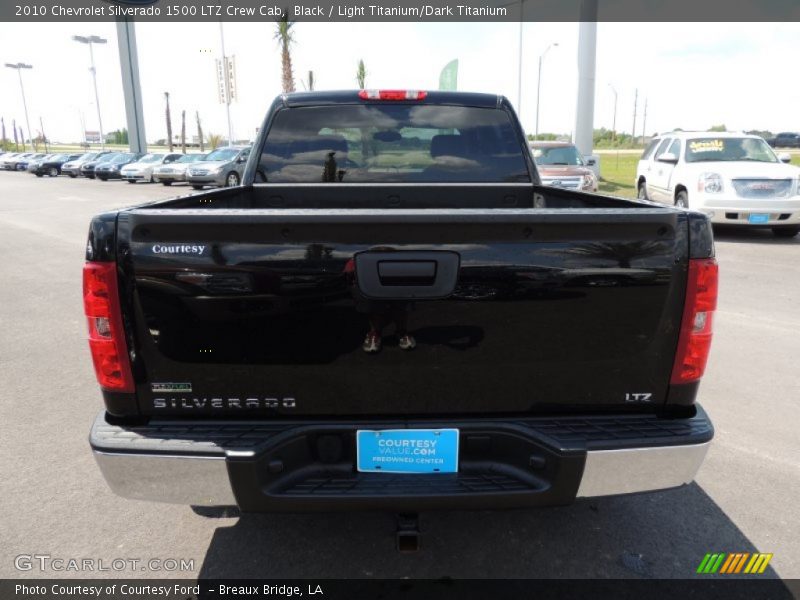Black / Light Titanium/Dark Titanium 2010 Chevrolet Silverado 1500 LTZ Crew Cab