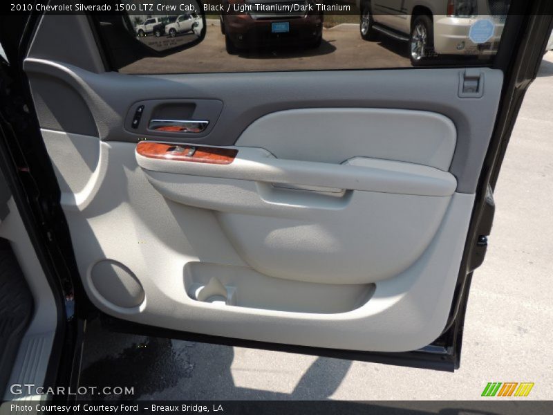 Black / Light Titanium/Dark Titanium 2010 Chevrolet Silverado 1500 LTZ Crew Cab
