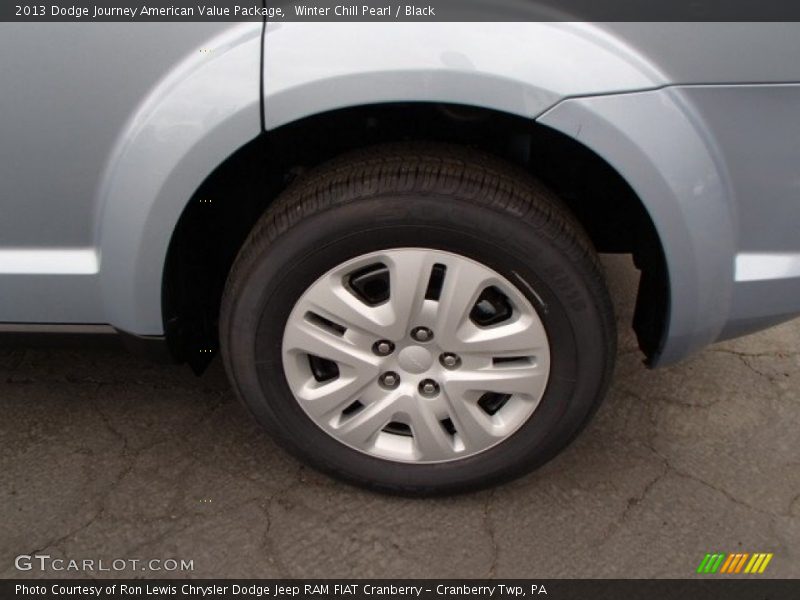 Winter Chill Pearl / Black 2013 Dodge Journey American Value Package