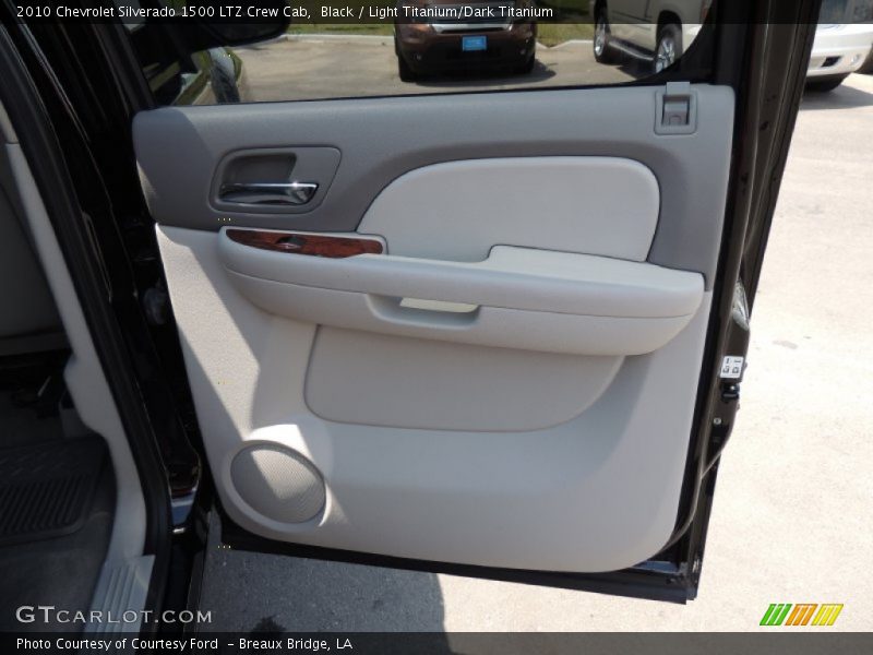 Black / Light Titanium/Dark Titanium 2010 Chevrolet Silverado 1500 LTZ Crew Cab