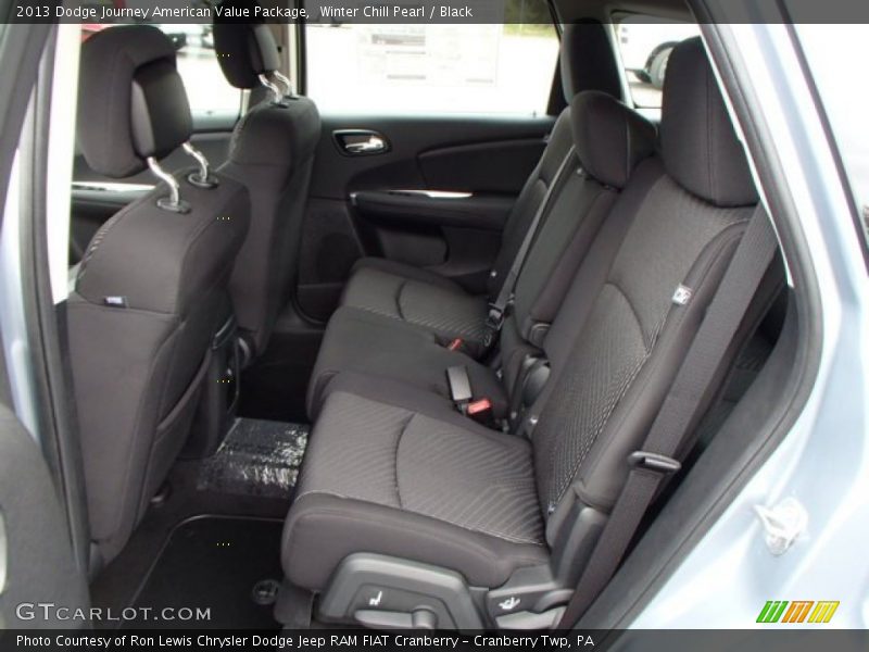 Winter Chill Pearl / Black 2013 Dodge Journey American Value Package