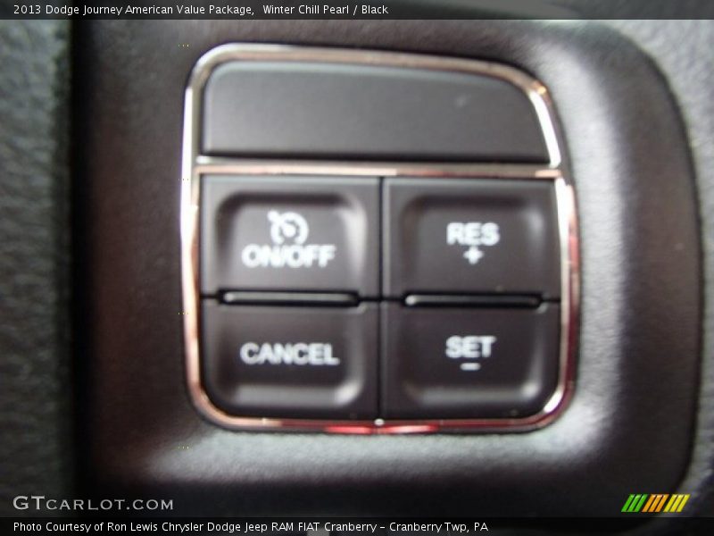 Winter Chill Pearl / Black 2013 Dodge Journey American Value Package