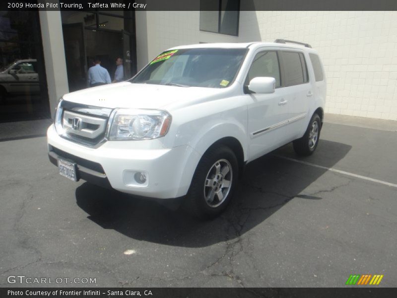 Taffeta White / Gray 2009 Honda Pilot Touring