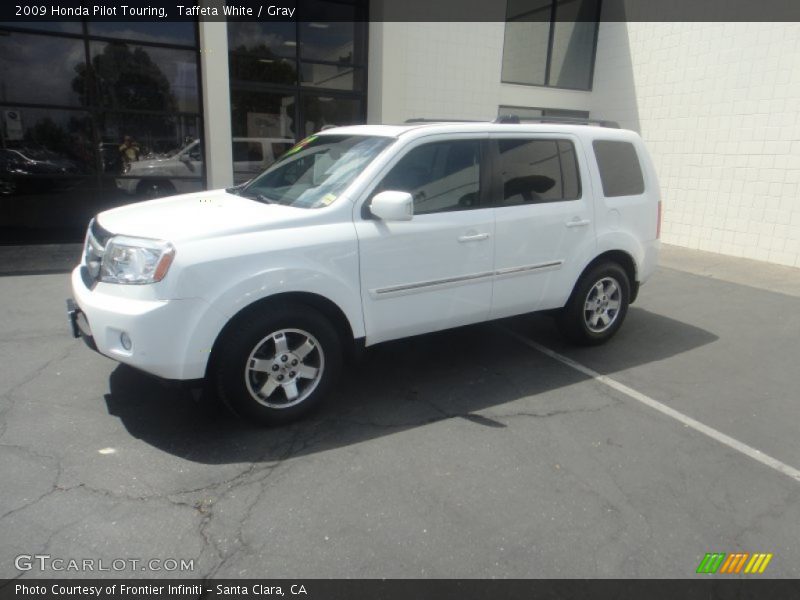 Taffeta White / Gray 2009 Honda Pilot Touring