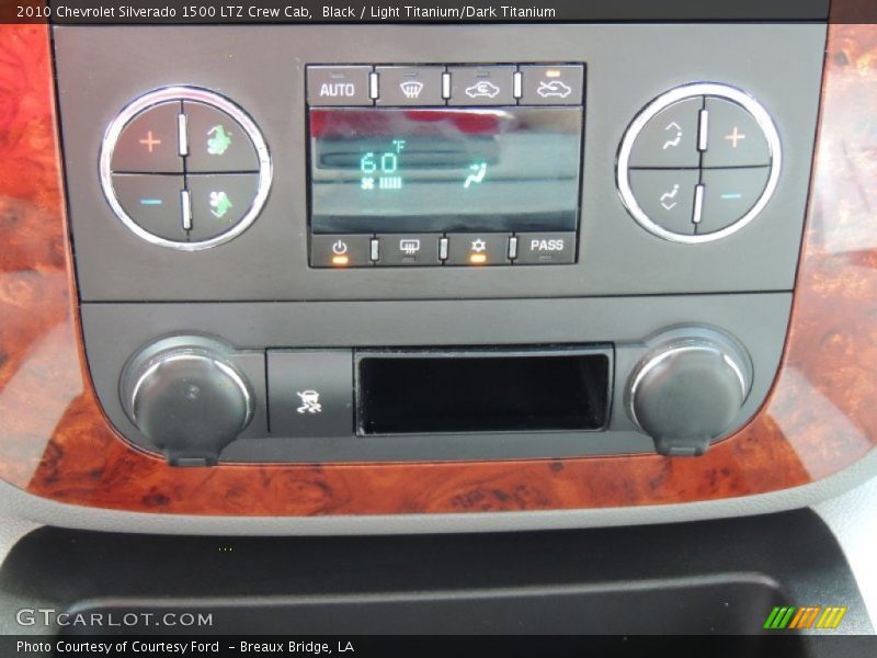Black / Light Titanium/Dark Titanium 2010 Chevrolet Silverado 1500 LTZ Crew Cab