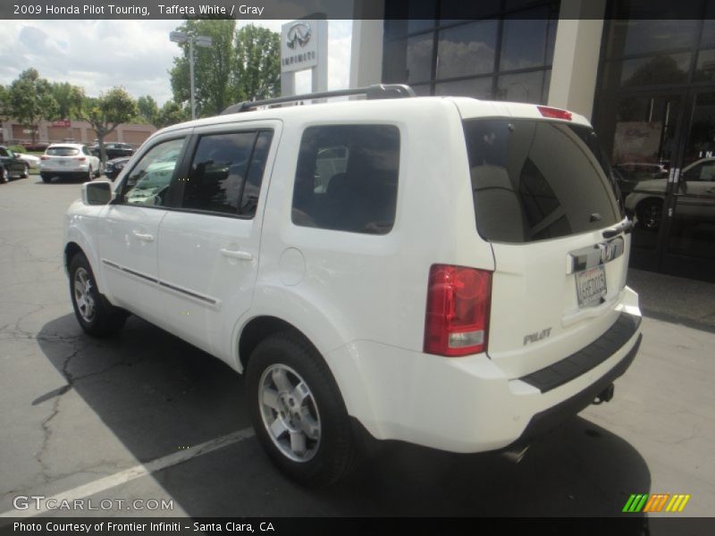 Taffeta White / Gray 2009 Honda Pilot Touring
