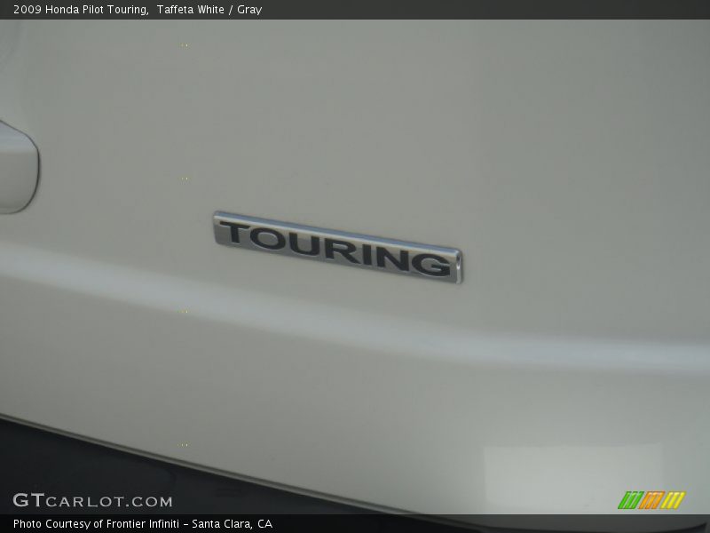 Taffeta White / Gray 2009 Honda Pilot Touring